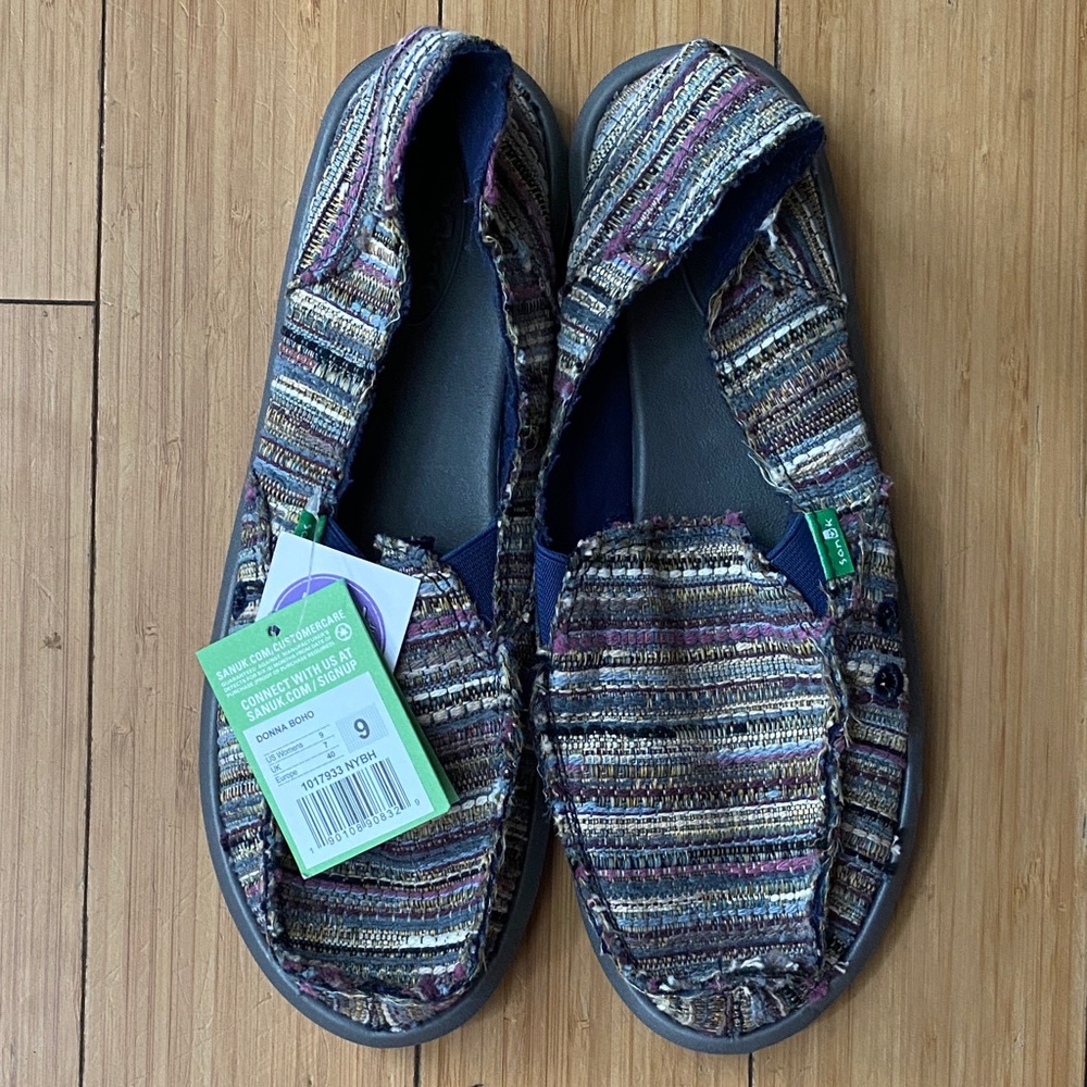 Sanuk Donna Boho Yoga Mat Slip-On Shoes